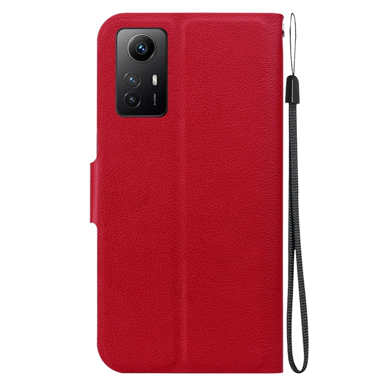 For Redmi Note 12S Ultra-thin Voltage Magnetic Buckle Leather Phone Case