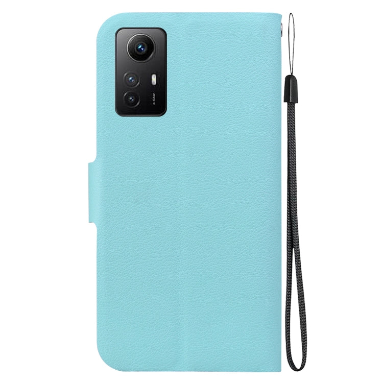For Redmi Note 12S Ultra-thin Voltage Magnetic Buckle Leather Phone Case