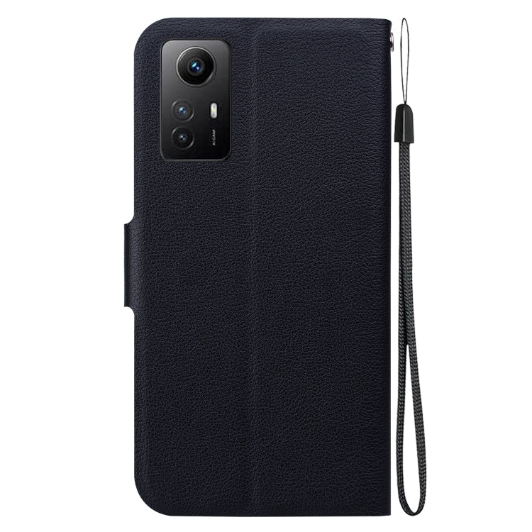 For Redmi Note 12S Ultra-thin Voltage Magnetic Buckle Leather Phone Case