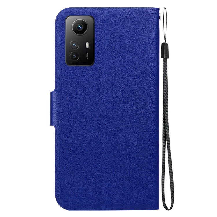 For Redmi Note 12S Ultra-thin Voltage Magnetic Buckle Leather Phone Case