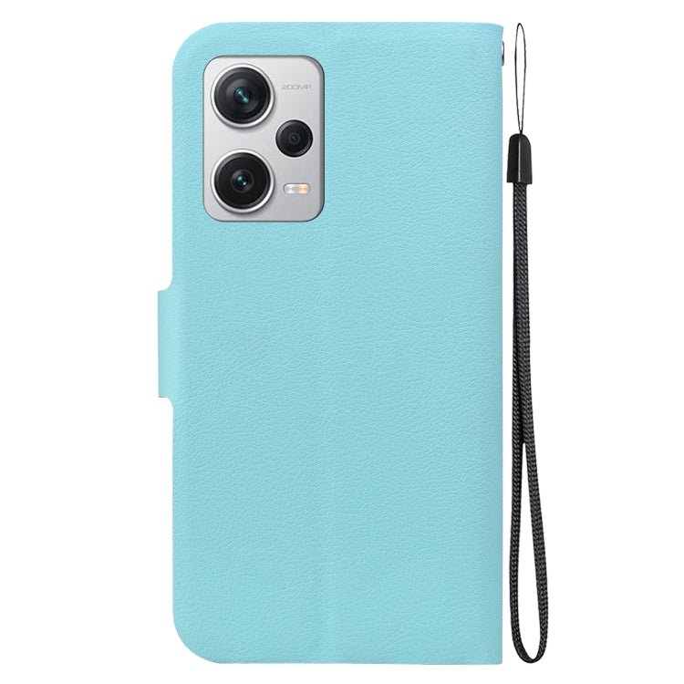 For Redmi Note 12 Pro+ Global Ultra-thin Voltage Magnetic Buckle Leather Phone Case