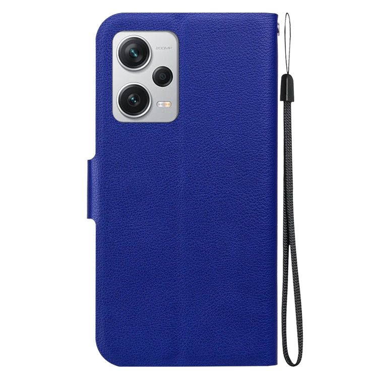 For Redmi Note 12 Pro+ Global Ultra-thin Voltage Magnetic Buckle Leather Phone Case