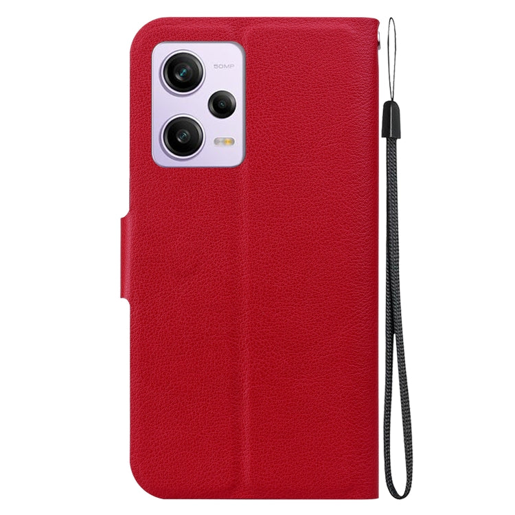 For Redmi Note 12 Pro 5G Global Ultra-thin Voltage Magnetic Buckle Leather Phone Case