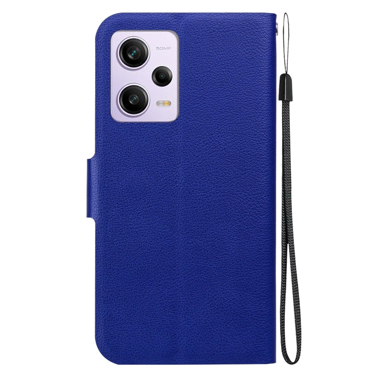 For Redmi Note 12 Pro 5G Global Ultra-thin Voltage Magnetic Buckle Leather Phone Case