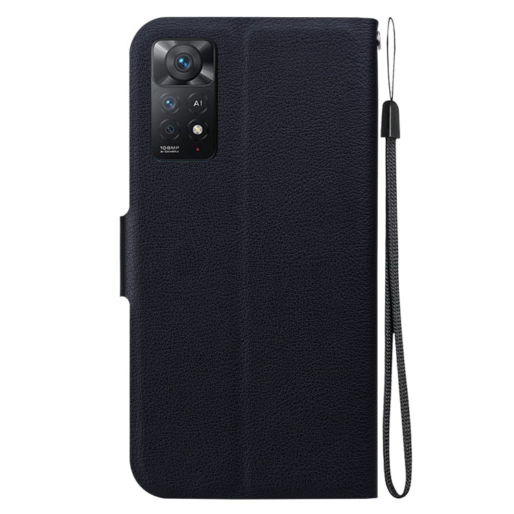 For Redmi Note 12 Pro 4G / Note 11 Pro 4G Ultra-thin Voltage Magnetic Buckle Leather Phone Case