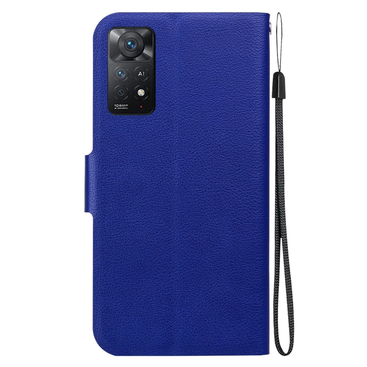 For Redmi Note 12 Pro 4G / Note 11 Pro 4G Ultra-thin Voltage Magnetic Buckle Leather Phone Case