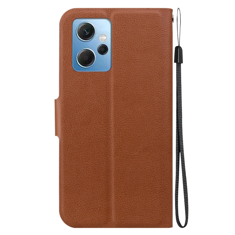 For Redmi Note 12 4G Global Ultra-thin Voltage Magnetic Buckle Leather Phone Case