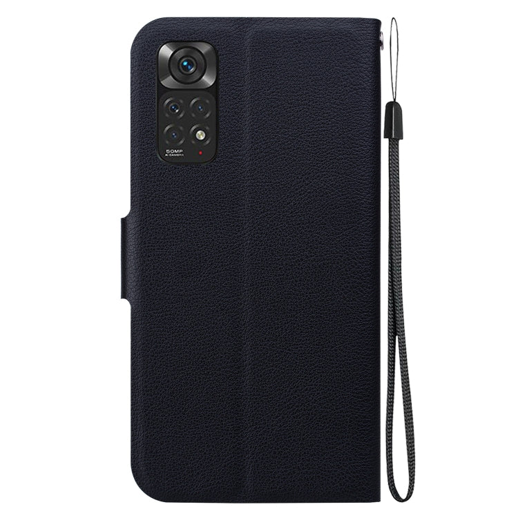 For Redmi Note 11 4G / Note 11S Ultra-thin Voltage Magnetic Buckle Leather Phone Case