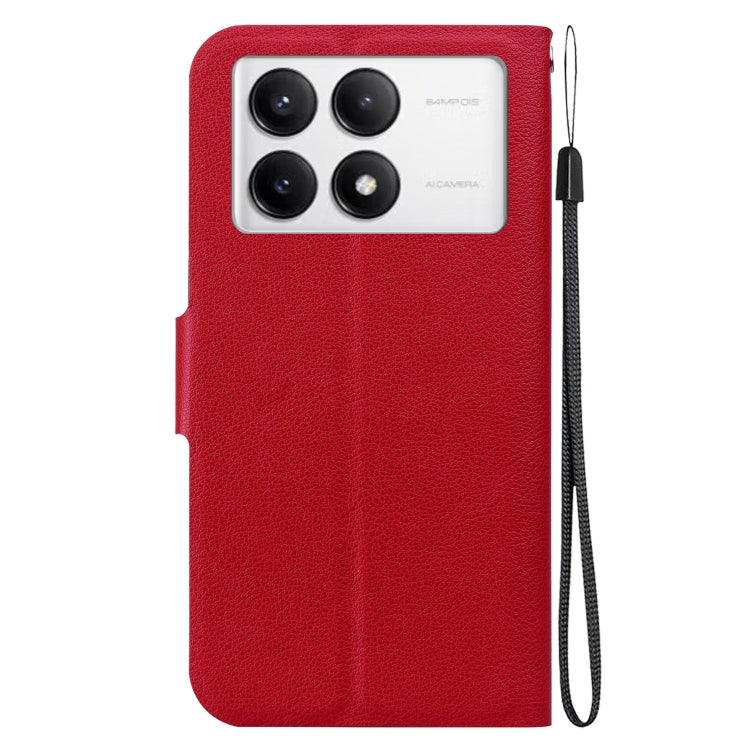 For Redmi K70 / K70 Pro / Poco F6 Pro Ultra-thin Voltage Magnetic Buckle Leather Phone Case