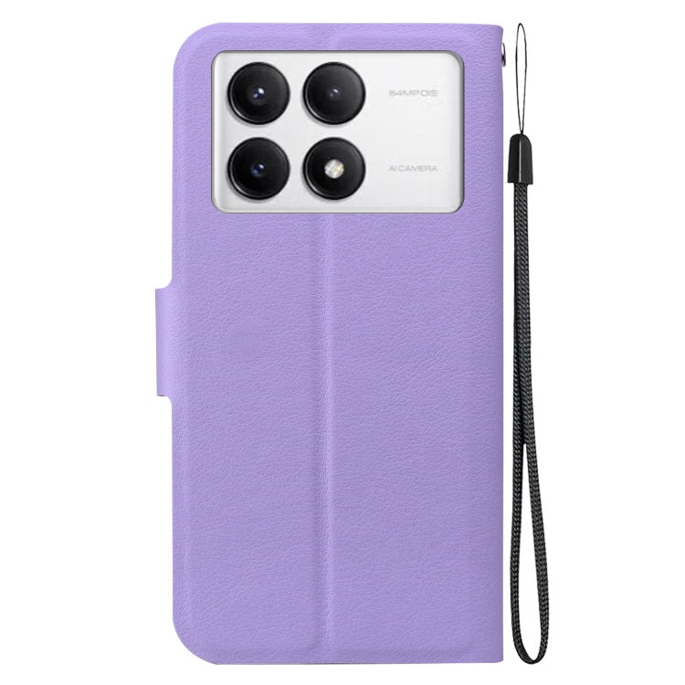 For Redmi K70 / K70 Pro / Poco F6 Pro Ultra-thin Voltage Magnetic Buckle Leather Phone Case