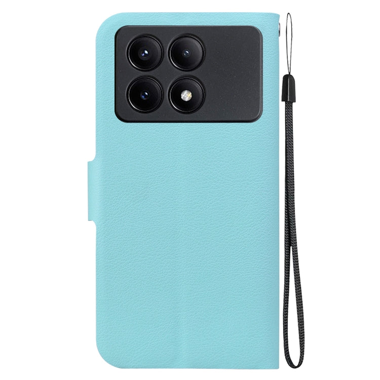 For Redmi K70E / Poco X6 Pro Ultra-thin Voltage Magnetic Buckle Leather Phone Case