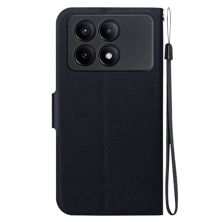 For Redmi K70E / Poco X6 Pro Ultra-thin Voltage Magnetic Buckle Leather Phone Case