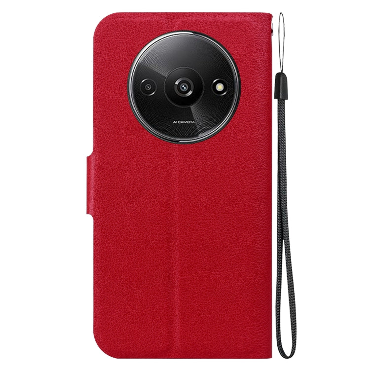 For Redmi A3 Ultra-thin Voltage Magnetic Buckle Leather Phone Case