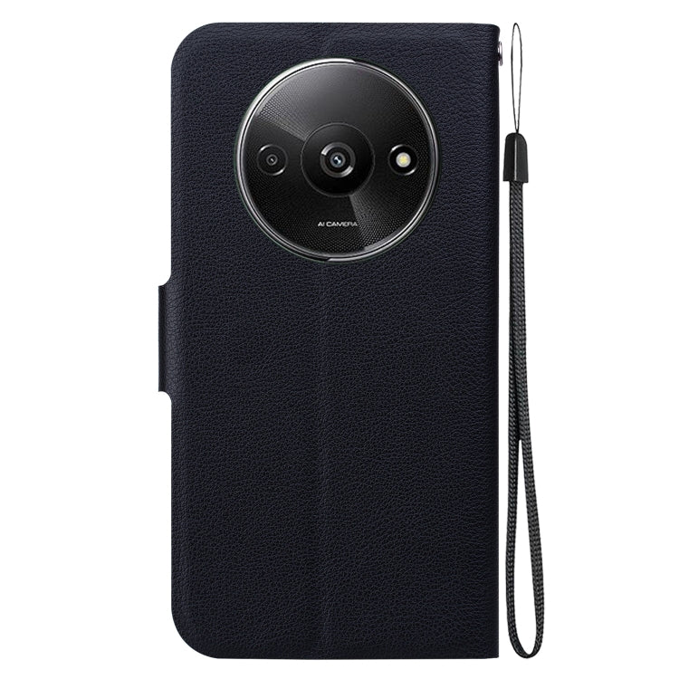 For Redmi A3 Ultra-thin Voltage Magnetic Buckle Leather Phone Case