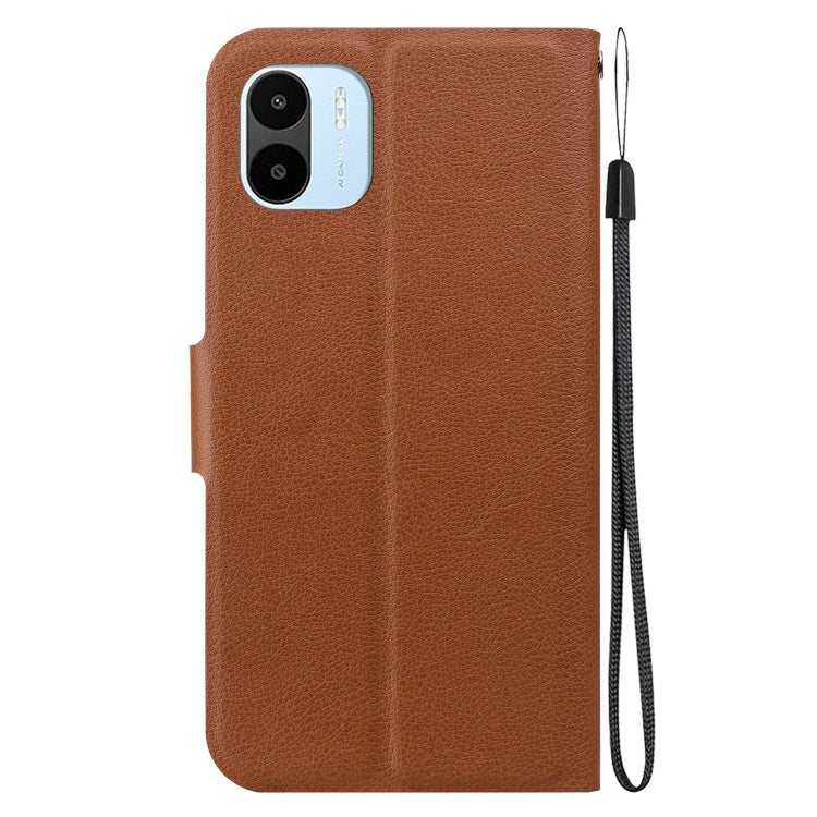 For Redmi A1 / Redmi A2 Ultra-thin Voltage Magnetic Buckle Leather Phone Case