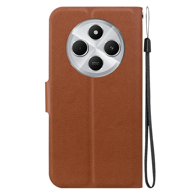 For Redmi 14C 4G Ultra-thin Voltage Magnetic Buckle Leather Phone Case