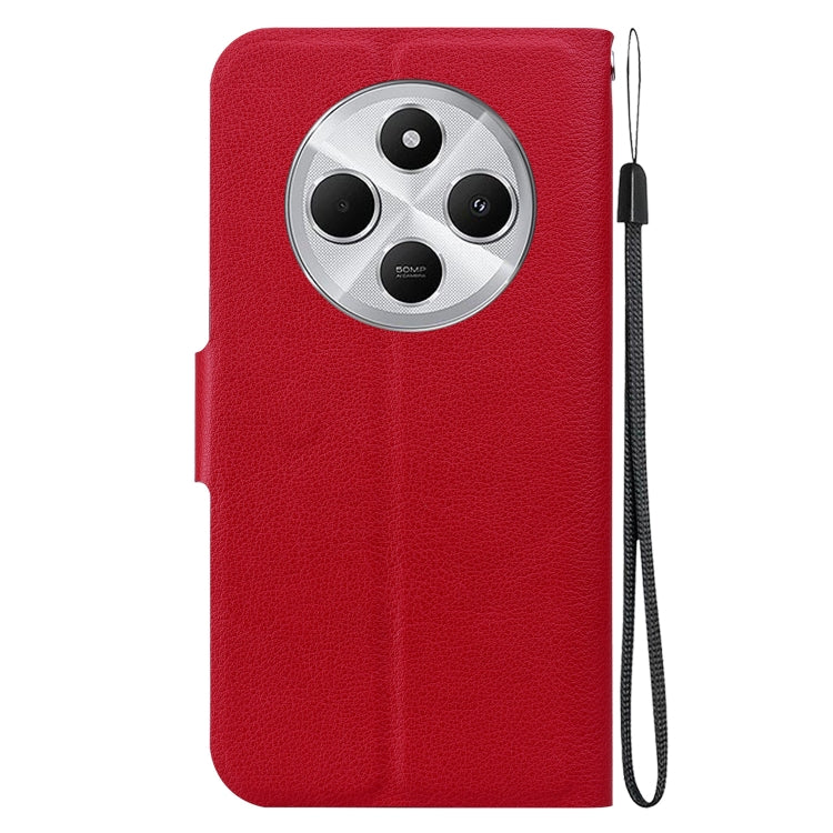 For Redmi 14C 4G Ultra-thin Voltage Magnetic Buckle Leather Phone Case
