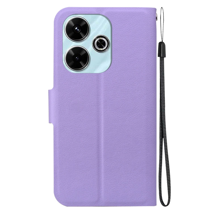 For Redmi 13 4G / Poco M6 4G Ultra-thin Voltage Magnetic Buckle Leather Phone Case