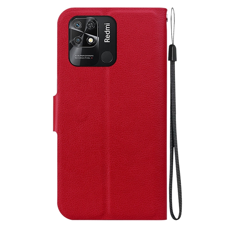 For Redmi 10 / 10 Power India / Redmi 10C Ultra-thin Voltage Magnetic Buckle Leather Phone Case