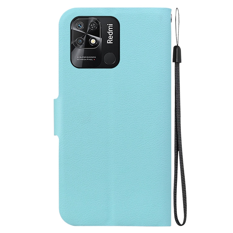 For Redmi 10 / 10 Power India / Redmi 10C Ultra-thin Voltage Magnetic Buckle Leather Phone Case