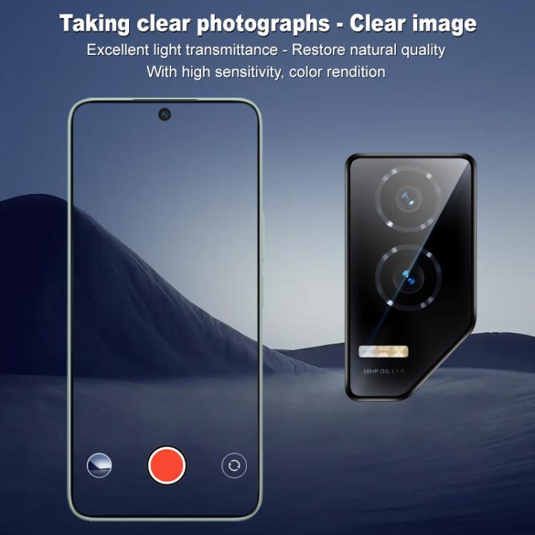 For Honor GT imak HD Glass Rear Camera Lens Film, Self-positioning Version