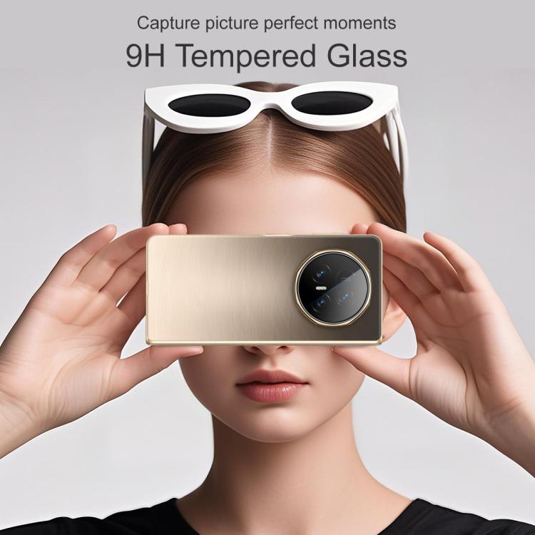 For Honor Magic V5 imak HD Glass Rear Camera Lens Film, Self-positioning Version