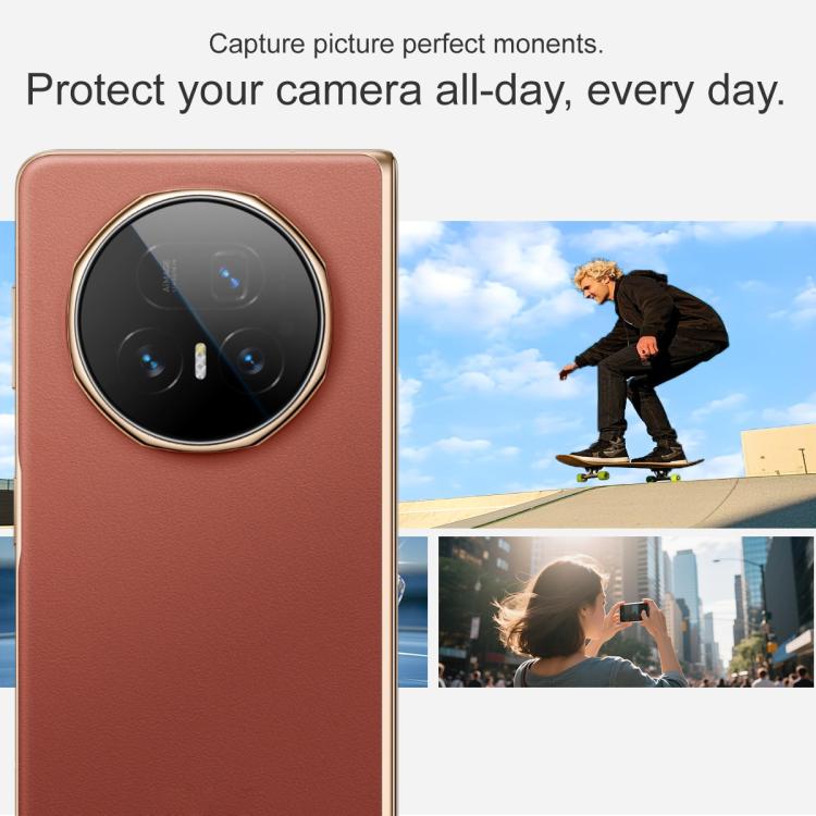 For Honor Magic V5 imak HD Glass Rear Camera Lens Film, Self-positioning Version