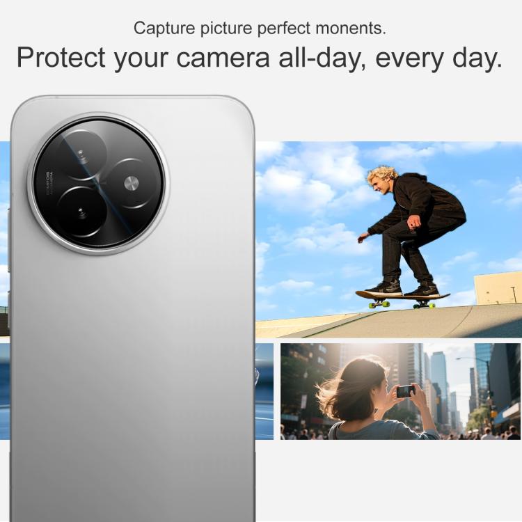 For Redmi K80 Ultra imak HD Glass Rear Camera Lens Film, Self-positioning Version