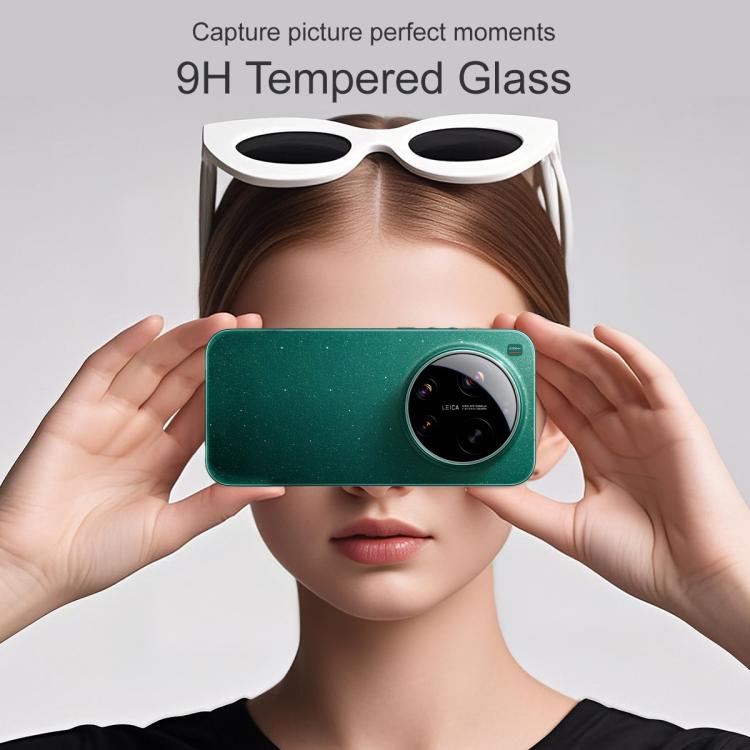 For Xiaomi 17 Ultra 5G imak HD Glass Rear Camera Lens Film, Self-positioning Version