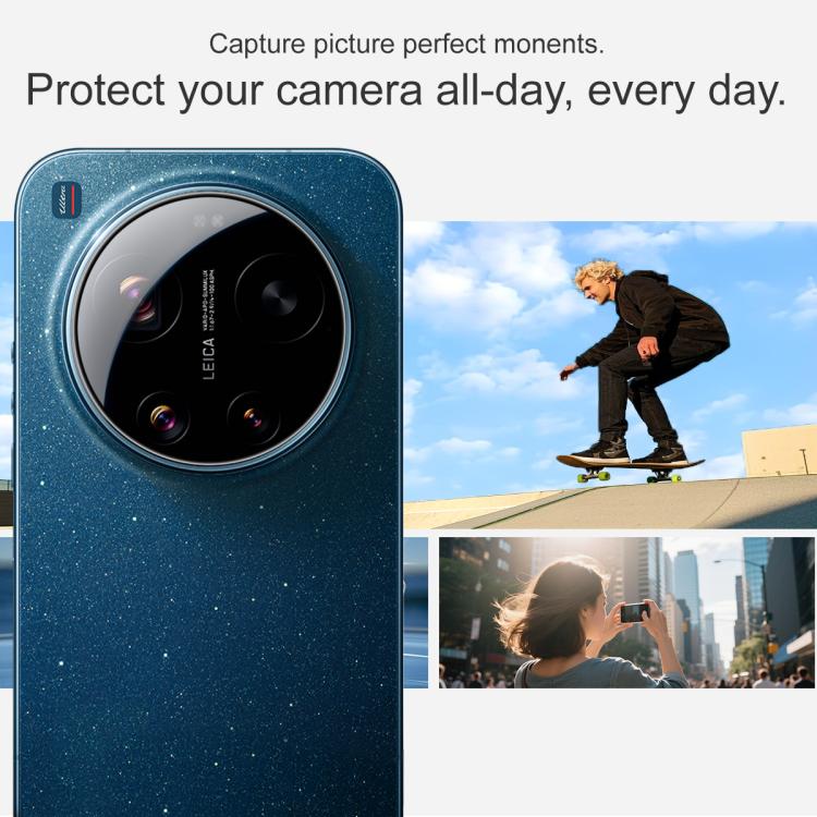 For Xiaomi 17 Ultra 5G imak HD Glass Rear Camera Lens Film, Self-positioning Version