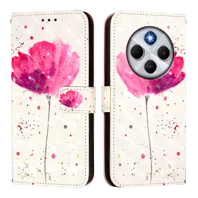 For Redmi 14C 4G 3D Painting Horizontal Flip Leather Phone Case