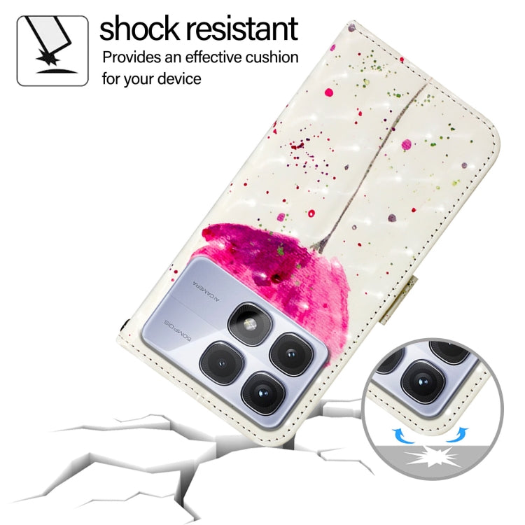 For Redmi K70 Ultra 5G Global 3D Painting Horizontal Flip Leather Phone Case