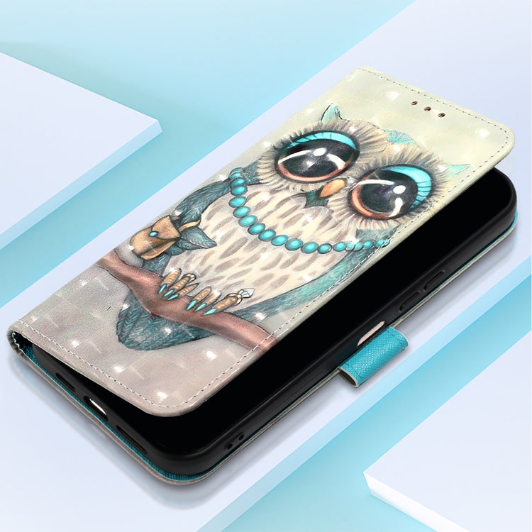 For Redmi Note 14 5G 3D Painting Horizontal Flip Leather Phone Case