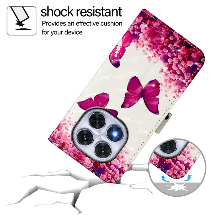 For Redmi Note 14 Pro 5G / 14 Pro+ 5G 3D Painting Horizontal Flip Leather Phone Case