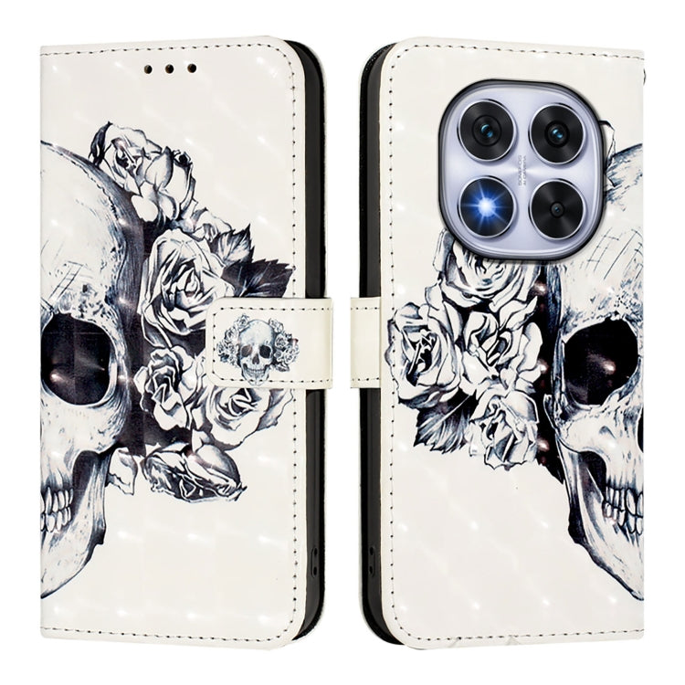 For Redmi Note 14 Pro 5G / 14 Pro+ 5G 3D Painting Horizontal Flip Leather Phone Case
