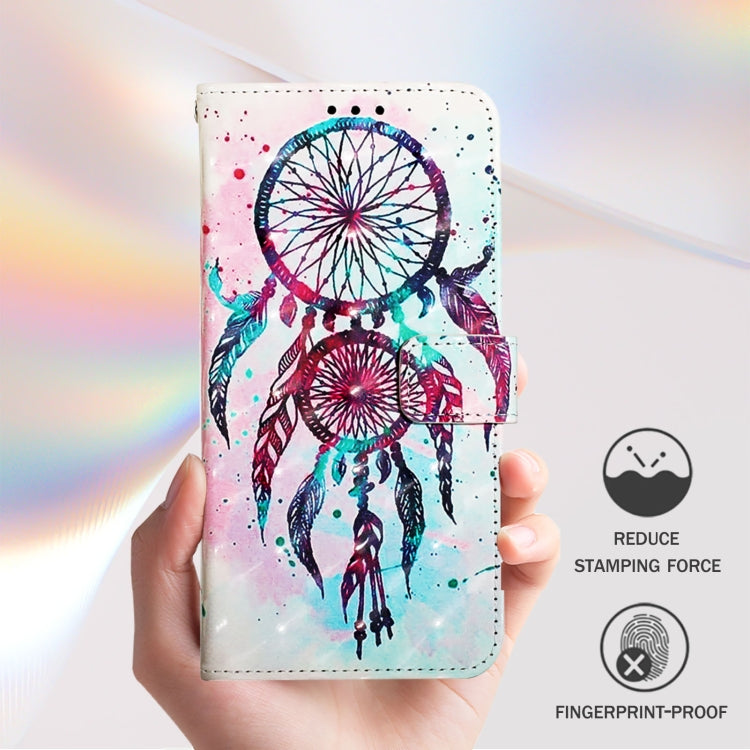 For Redmi K80 / K80 Pro 3D Painting Horizontal Flip Leather Phone Case