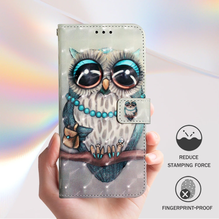 For Redmi K80 / K80 Pro 3D Painting Horizontal Flip Leather Phone Case