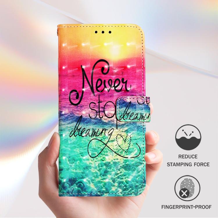 For Redmi Note 14 Pro 4G 3D Painting Horizontal Flip Leather Phone Case