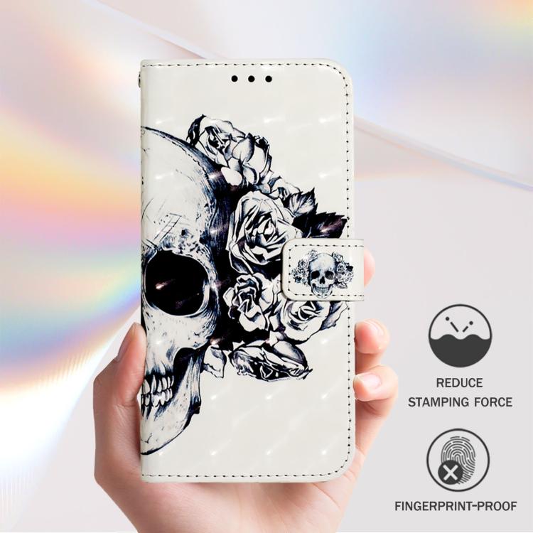 For Redmi Note 14 Pro 4G 3D Painting Horizontal Flip Leather Phone Case