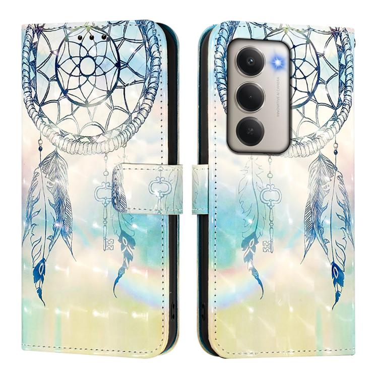For Redmi 15 5G Global / 15 4G SEA 169mm 3D Painting Horizontal Flip Leather Phone Case