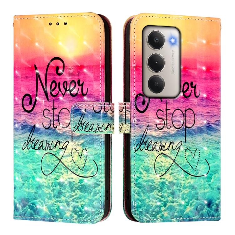 For Redmi 15 5G Global / 15 4G SEA 169mm 3D Painting Horizontal Flip Leather Phone Case
