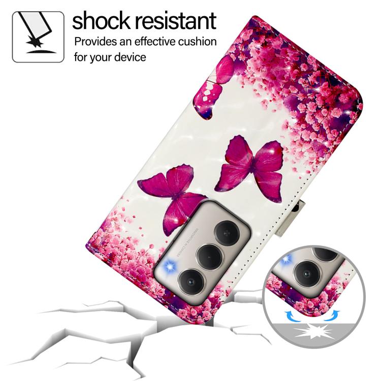 For Redmi 15 5G Global / 15 4G SEA 169mm 3D Painting Horizontal Flip Leather Phone Case