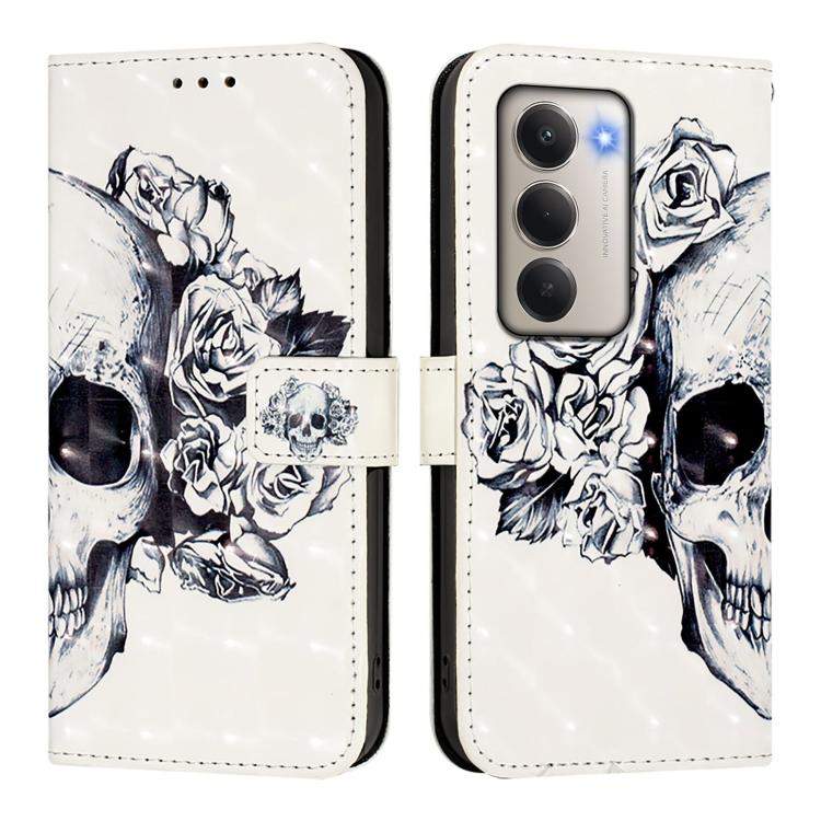 For Redmi 15 5G Global / 15 4G SEA 169mm 3D Painting Horizontal Flip Leather Phone Case