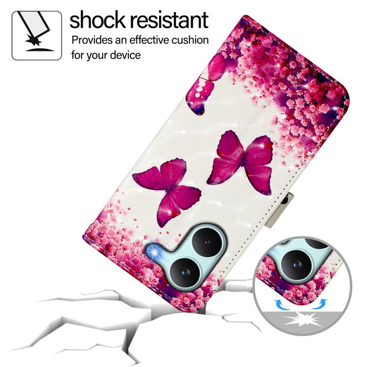 For Redmi Turbo 5 / Poco X8 Pro 5G 3D Painting Horizontal Flip Leather Phone Case