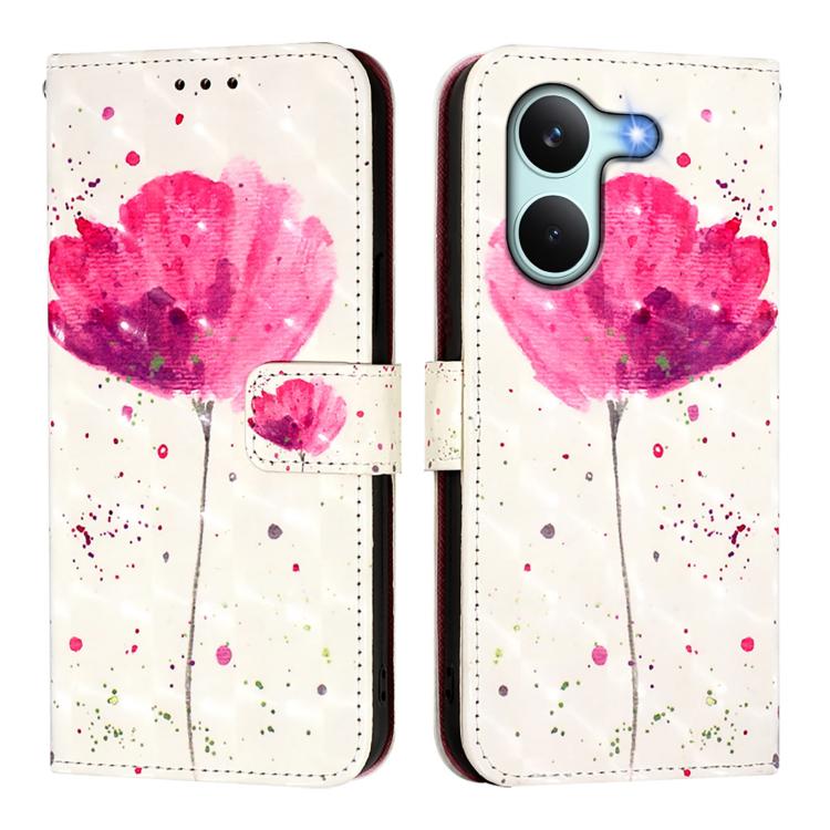 For Redmi Turbo 5 / Poco X8 Pro 5G 3D Painting Horizontal Flip Leather Phone Case