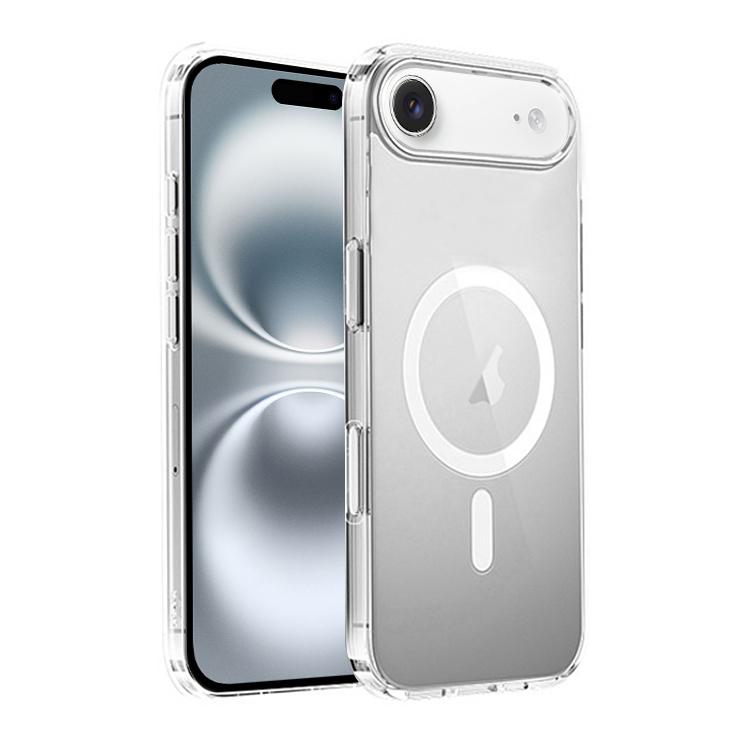 For iPhone Air Camera Control AI Button Full Coverage MagSafe Magnetic Clear Phone Case