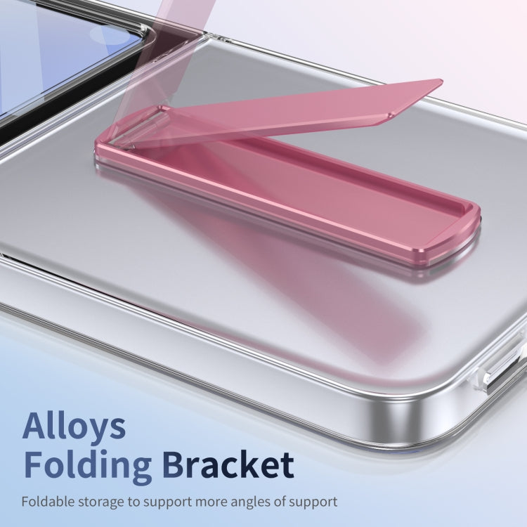 For Samsung Galaxy Z Flip6 / Flip7 FE Ice-Cold Holder PC Hybrid TPU Phone Case