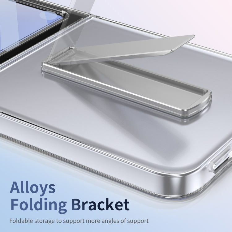 For Samsung Galaxy Z Flip6 / Flip7 FE Ice-Cold Holder PC Hybrid TPU Phone Case