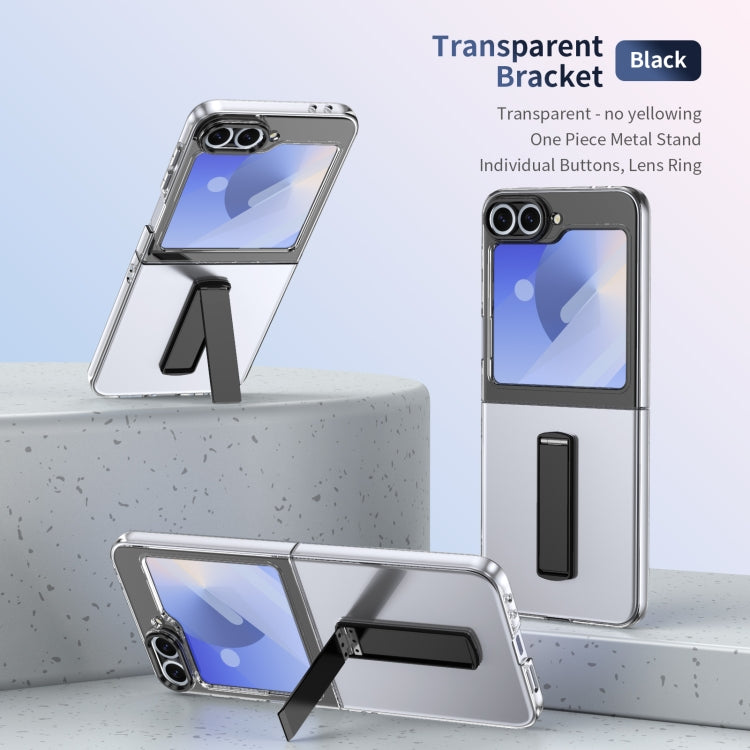 For Samsung Galaxy Z Flip5 Ice-Cold Holder PC Hybrid TPU Phone Case