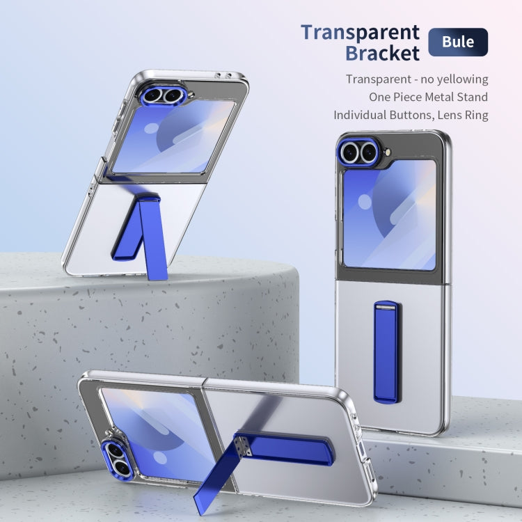 For Samsung Galaxy Z Flip5 Ice-Cold Holder PC Hybrid TPU Phone Case